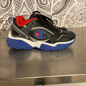 Champion Kids' Black and Blue Sneakers